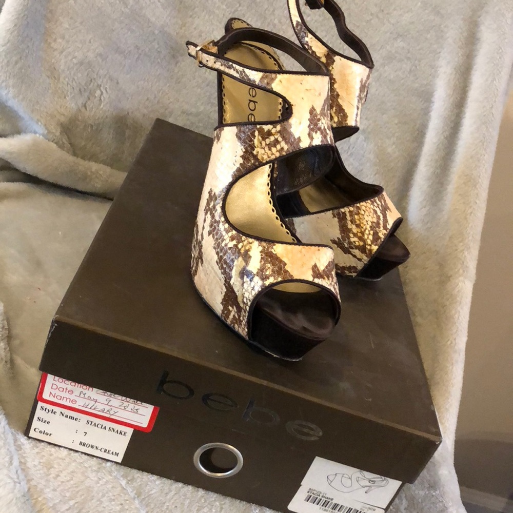 Bebe Platform Sandals